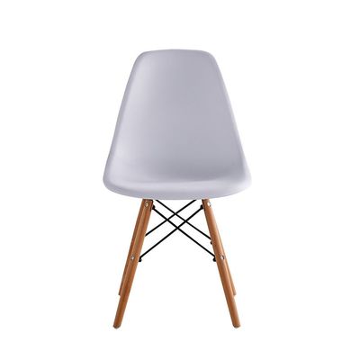 Stork Set of 2 Dining  Chair - White / Beech