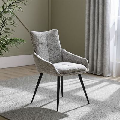 Hampton Dining Chair Set of 2-L.Grey