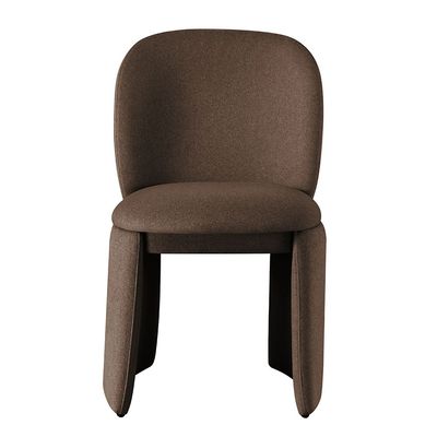 Namifir Set Of 2 Dining Chair - Dark Brown Namifir Set Of 2 Dining Chair - Dark Brown