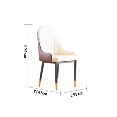 Amadeo Dining Chair - Beige