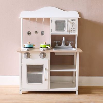 Cardia Kitchen Cabinet with 5 Accessories - White