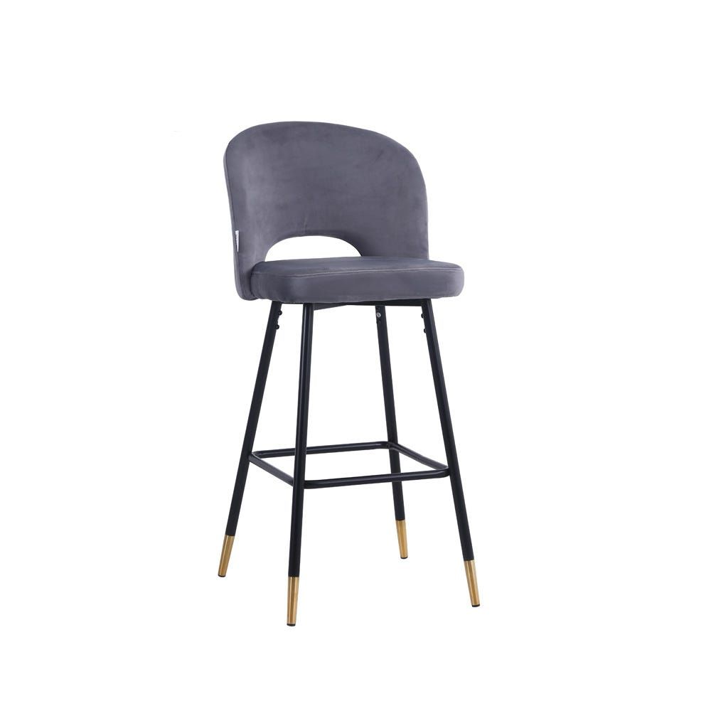 Grey and white on sale bar stool