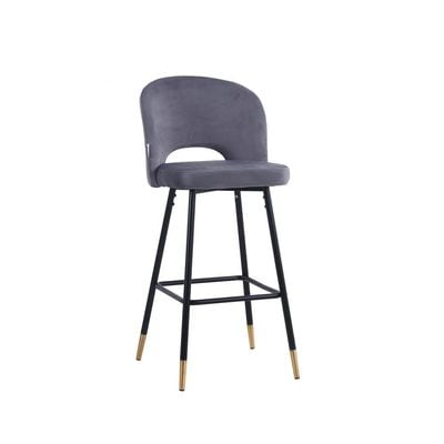 Dottler Bar Stool - Dark Grey