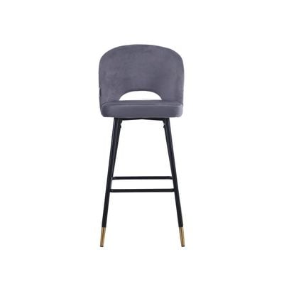 Dottler Bar Stool - Dark Grey