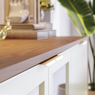 Cove Dining Sideboard - Light Oak / Off White