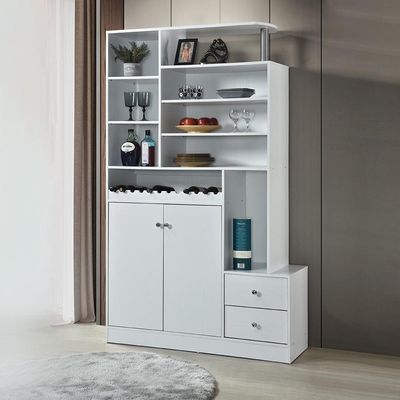 Aldrey Wine Cabinet - White Ash