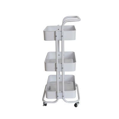 Bimori 3-Tier Trolley - White - With 2-Year Warranty