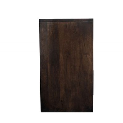 Ingram 4 Drawer Solidwood Dresser - Dark Walnut