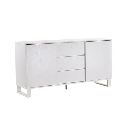 Kensley 2-Door 3-Drawer Sideboard - White - With 2-Year Warranty