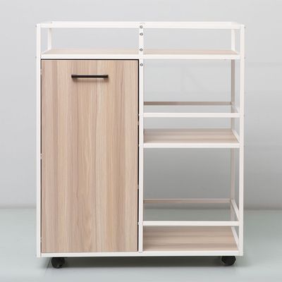 Benco Storage Cabinet with 3 Shelves & 1 Door - Ash White - With 2-Year Warranty