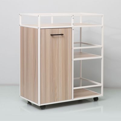 Benco Storage Cabinet with 3 Shelves & 1 Door - Ash White - With 2-Year Warranty