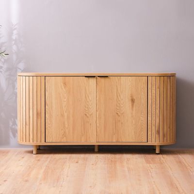 Calibra Sideboard - Light Oak - With 2-Year Warranty