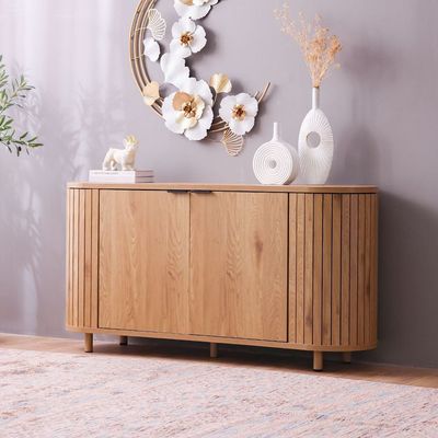 Calibra Sideboard - Light Oak - With 2-Year Warranty