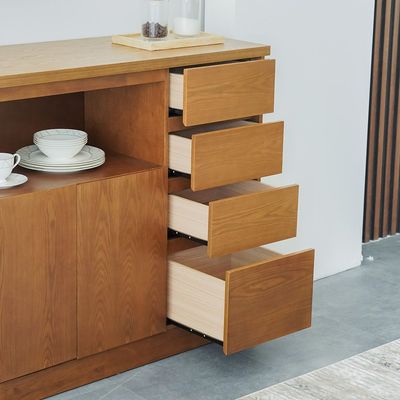 Artilla Buffet Cabinet - Walnut - With 2-Year Warranty