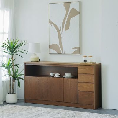 Artilla Buffet Cabinet - Walnut - With 2-Year Warranty