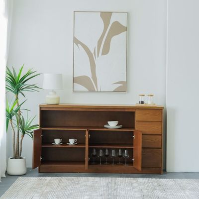 Artilla Buffet Cabinet - Walnut - With 2-Year Warranty