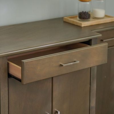 Damsel Buffet Cabinet - Grey - With 2-Year Warranty