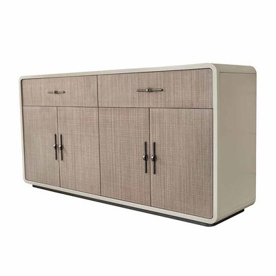 Libra Buffet Cabinet - Light Brown/Beige - With 2-Year Warranty