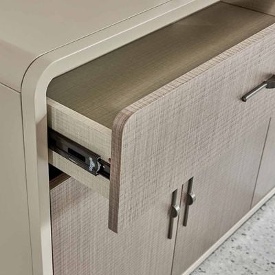 Libra Buffet Cabinet - Light Brown/Beige - With 2-Year Warranty