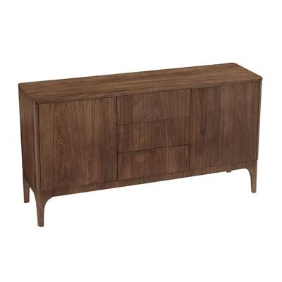 Rorvik Sideboard - Walnut - With 2-Year Warranty