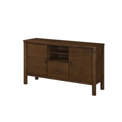 Gerry 2 Door And 1 Drawer Buffet Cabinet - Antique Brown  Gerry 2 Door And 1 Drawer Buffet Cabinet - Antique Brown