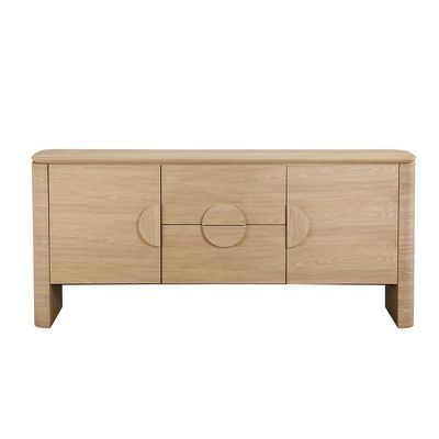 Kanso 2Door & 2Drawer Buffet Cabinet - Natural Oak