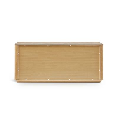 Nordomi 3 Doors & 3 Drawers Buffet Cabinet- Cream/Natural Oak