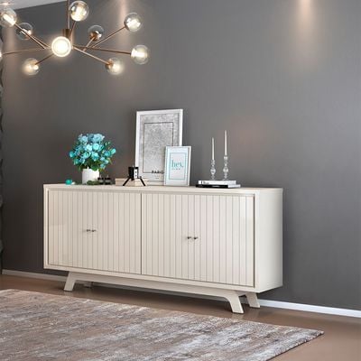 Neeson 4 Doors Buffet Cabinet -Beige