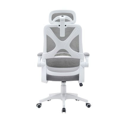 Saturn Office Desk + Modway High Back Office Chair Combo