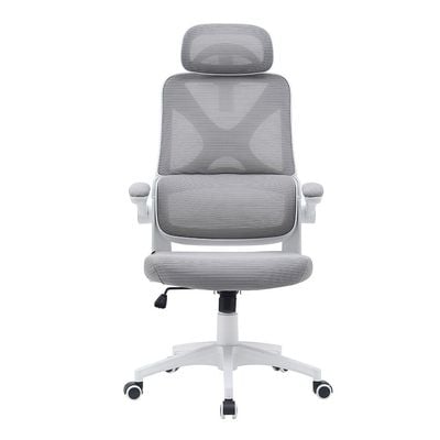 Saturn Office Desk + Modway High Back Office Chair Combo