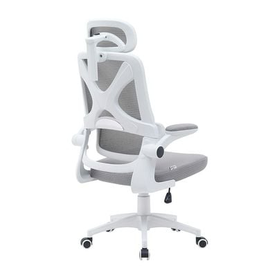 Saturn Office Desk + Modway High Back Office Chair Combo