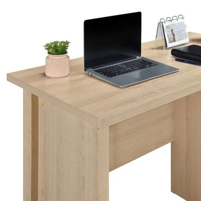 Jupiter Office Desk - Oslo Oak - With 2-Year Warranty