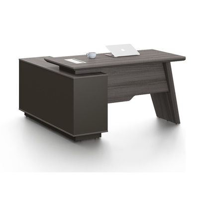 Hammel Executive Office Desk - Dark Teakwood - With 5-Year Warranty