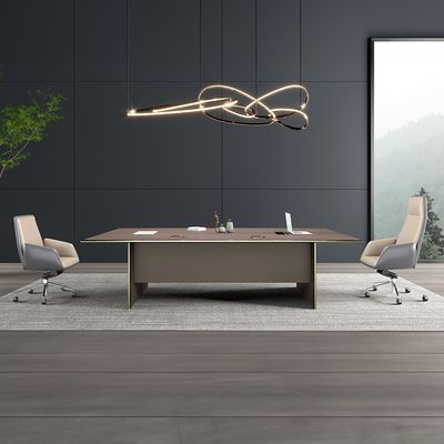 Eupen Meeting/Conference Table - Nice Oak/Grey - With 5-Year Warranty