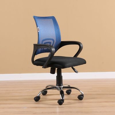 Acqua Mid Back Chair- Blue