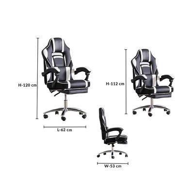 Sparrow High Back Office Chair - Black / White