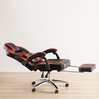 Sparrow High Back Office Chair - Black / Red