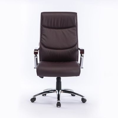 Boss Swivel High Back Office Chair - Brown