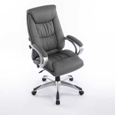 Trenvi Swivel High Back Office Chair - Grey