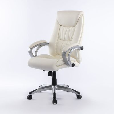 Trenvi Swivel High Back Office Chair - White