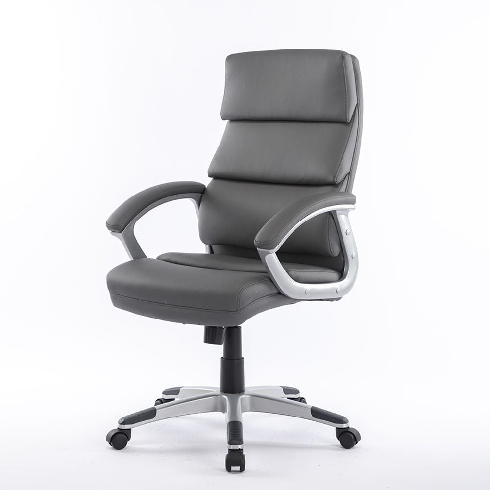 Grey high deals back office chair