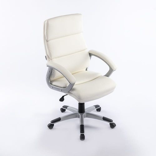 Ventura Swivel High Back Office Chair - White