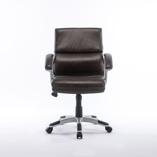 Ventura Swivel Mid Back Office Chair -Dark Brown