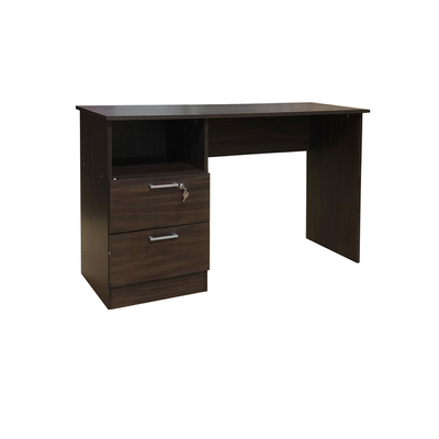 Jabal Study Desk With 2 Drawer - Walnut