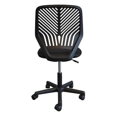 Melodica Midback Office Chair - Black - With 2-Year Warranty