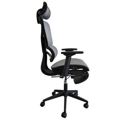 Britanica High Back Office Chair - Grey - With 2-Year Warranty