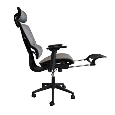 Britanica High Back Office Chair - Grey - With 2-Year Warranty