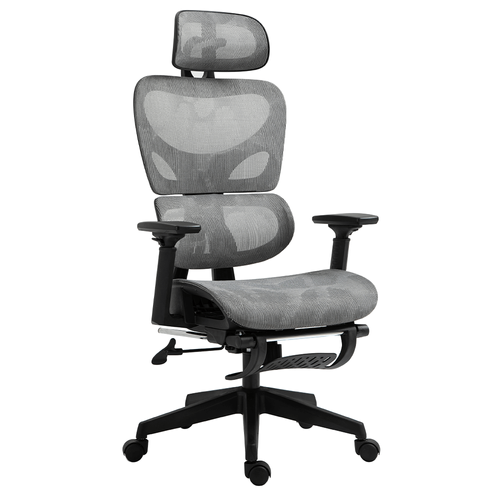 Britanica High Back Office Chair - Grey