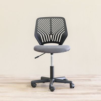 Melodica Mid Back Office Chair - Dark Grey - With 2-Year Warranty