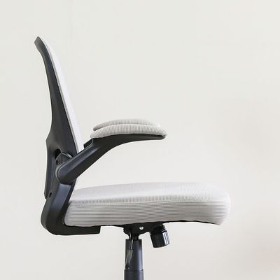 Allorica Mid Back Office Chair - Light Grey - With 2-Year Warranty